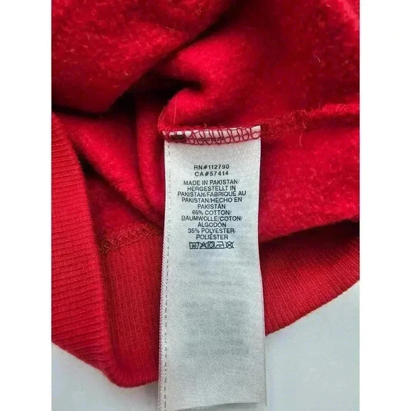 True Religion Boy's Size 7 Red Zip Up Hooded Jacket - Picture 5 of 6